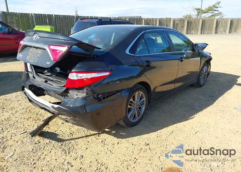 2017 Toyota Camry Se из США, поврежденный, VIN 4T1BF1FK1HU349643